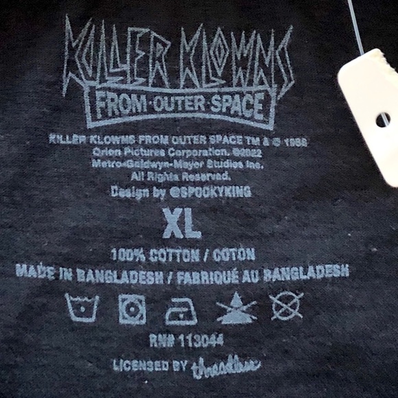 Killer‎ Klowns, From Outer Space, 2022, Mens, T-Shirt, Size XL, NEW, No Tags - Picture 6 of 6